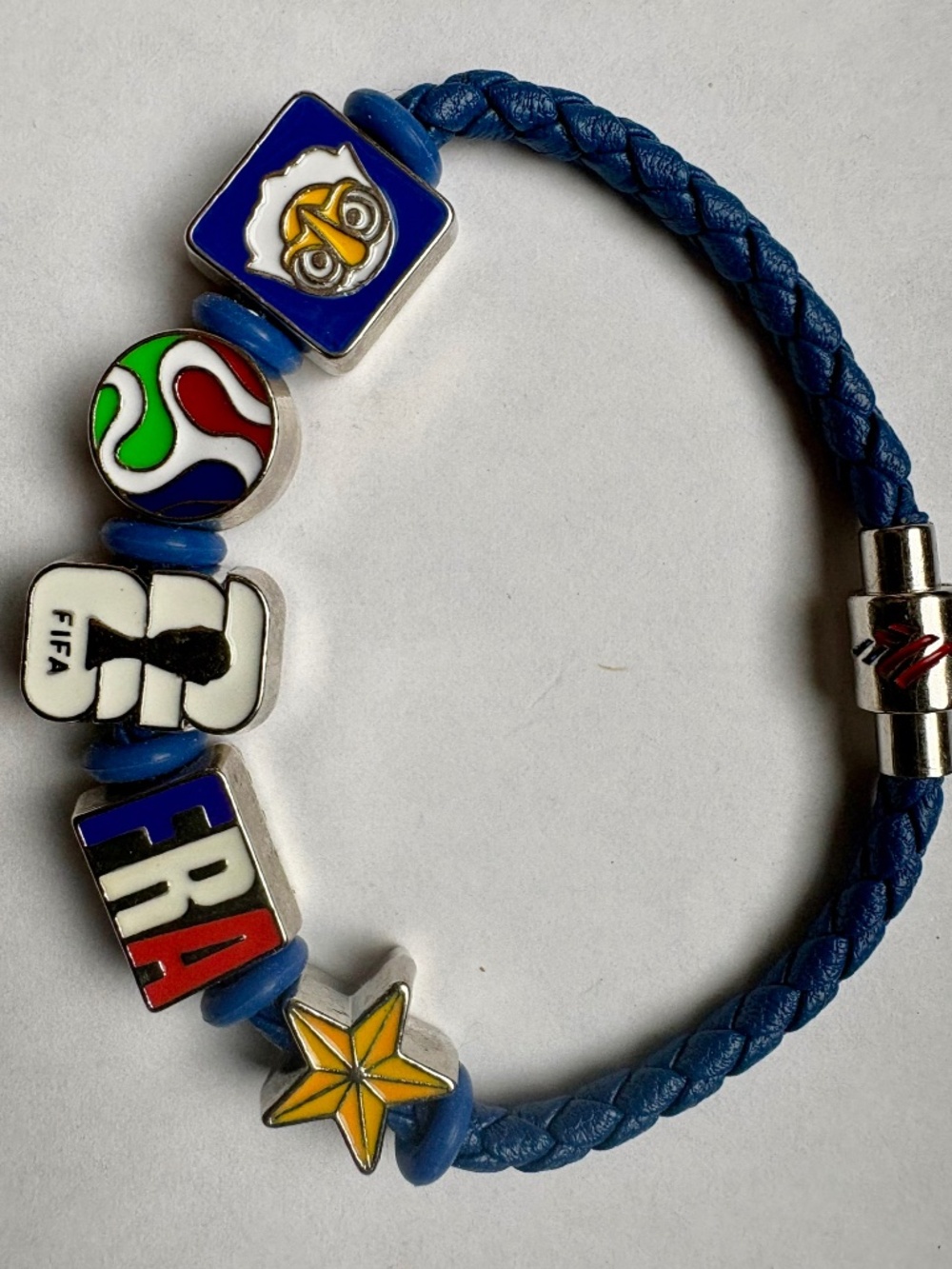 FIFA World Cup 2026 Fan Fav Bracelet with France, FIFA and Soccer Charms!